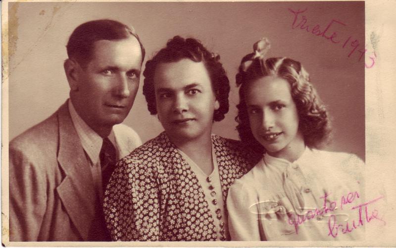 Maria 13 yrs. old with Father & Mother